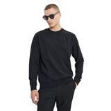 AC&Co / Altınyıldız Classics 2'li Paket Pamuklu Standart Fit Normal Kesim Bisiklet Yaka Sweatshirt, Renk Siyah-Gri Melanj, Beden M
