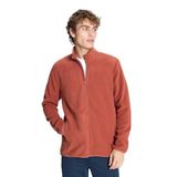 AC&Co / Altınyıldız Classics Anti-Pilling Tüylenme Yapmayan Standart Fit Bato Yaka Sweatshirt Polar Ceket, Renk Kahverengi, Beden L