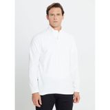 AC&Co / Altınyıldız Classics Anti-Pilling Tüylenme Yapmayan Standart Fit Dik Yaka Polar Sweatshirt, Renk Beyaz, Beden M