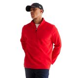 AC&Co / Altınyıldız Classics Anti-Pilling Tüylenme Yapmayan Standart Fit Dik Yaka Polar Sweatshirt, Renk Kırmızı, Beden L