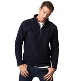 AC&Co / Altınyıldız Classics Anti-Pilling Tüylenme Yapmayan Standart Fit Dik Yaka Polar Sweatshirt, Renk Lacivert, Beden M