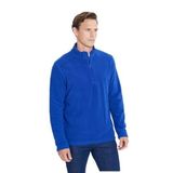 AC&Co / Altınyıldız Classics Anti-Pilling Tüylenme Yapmayan Standart Fit Dik Yaka Polar Sweatshirt, Renk Saks Mavi, Beden 3XL