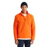 AC&Co / Altınyıldız Classics Anti-Pilling Tüylenme Yapmayan Standart Fit Dik Yaka Polar Sweatshirt, Renk Turuncu, Beden S S