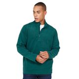 AC&Co / Altınyıldız Classics Anti-Pilling Tüylenme Yapmayan Standart Fit Dik Yaka Polar Sweatshirt, Renk Yeşil, Beden M