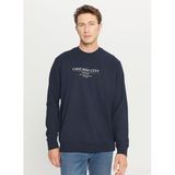 AC&Co Altınyıldız Classics Erkek 2 İplik Pamuklu Sweatshirt Lacivert S
