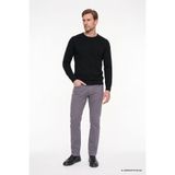 AC&Co / Altınyıldız Classics Erkek Antrasit Diz İzi Yapmayan Slim Fit Dar Kesim 5 Cep Pamuklu Kanvas Esnek Casual Pantolon