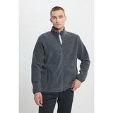 AC&Co / Altınyıldız Classics Erkek Antrasit-melanj Anti-pilling Tüylenme Yapmayan Standart Fit Dik Yaka Sweatshirt Polar Ceket