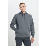 AC&Co / Altınyıldız Classics Erkek Antrasit-melanj Standart Fit Içi Polarlı 3 Iplik Kapüşonlu Pamuklu Sweatshirt
