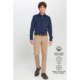 AC&Co / Altınyıldız Classics Erkek Camel Diz İzi Yapmayan Slim Fit Dar Kesim 5 Cep Pamuklu Kanvas Esnek Casual Pantolon