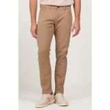 AC&Co / Altınyıldız Classics Erkek Camel Slim Fit Dar Kesim Pamuklu Esnek Chino Pantolon