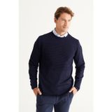 AC&Co / Altınyıldız Classics Erkek Kazak Lacivert 4A4921100065LACXL