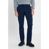 AC&Co / Altınyıldız Classics Erkek Lacı %100 Pamuk Comfort Fit Rahat Kesim Yan Cepli Pantolon Lacı
