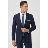 AC&Co / Altınyıldız Classics Erkek Lacı Slim Fit Dar Kesim Mono Yaka Takım Elbise