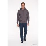 AC&Co / Altınyıldız Classics Erkek Lacivert Diz İzi Yapmayan Slim Fit Dar Kesim 5 Cep Pamuklu Kanvas Esnek Casual Pantolon