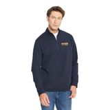 AC&Co Altınyıldız Classics Erkek Pamuklu Standart Fit Bato Yaka Sweatshirt Lacivert L
