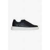 AC&Co / Altınyıldız Classics Erkek Sıyah %100 Deri Rahat Taban Esnek Sneaker Ayakkabı Siyah