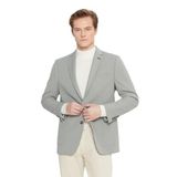 AC&Co Altınyıldız Classics Erkek Slim Fit Dar Kesim Mono Yaka Casual Ceket Gri 48-6 Drop