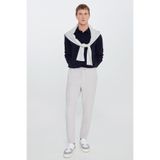 AC&Co / Altınyıldız Classics Erkek Taş Slim Fit Dar Kesim Beli Bağlamalı Yan Cepli Casual Jogger Pantolon