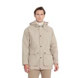 AC&Co / Altınyıldız Classics Kapüşonlu Dik Yaka Standart Fit Kaban, Renk Bej, Beden 50