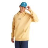 AC&Co / Altınyıldız Classics Oversize Fit Bol Kesim Kapüşonlu İçi Polarlı Pamuklu Sweatshirt, Renk Hardal, Beden XS