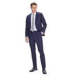 AC&Co / Altınyıldız Classics Slim Fit Dar Kesim Mono Yaka Takım Elbise, Renk Lacivert, Beden 50-6 Drop