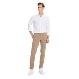 AC&Co / Altınyıldız Classics Slim Fit Dar Kesim Yan Cep Pamuklu Esnek Chino Pantolon, Renk Camel, Beden 46