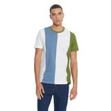 AC&Co / Altınyıldız Classics Standart Fit Normal Kesim %100 Pamuk Baskılı Bisiklet Yaka Tişört, Renk Ekru Haki, Beden M
