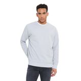 AC&Co / Altınyıldız Classics Standart Fit Normal Kesim 2 İplik Recycle Pamuklu Bisiklet Yaka Sweatshirt, Renk Gri Melanj, Beden L