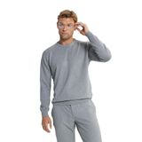 AC&Co / Altınyıldız Classics Standart Fit Normal Kesim Bisiklet Yaka Jakarlı Triko Kazak, Renk Gri Melanj, Beden L