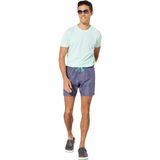 AC&Co / Altınyıldız Classics Standart Fit Normal Kesim Cepli Hızlı Kuruyan Desenli Deniz Şortu, Renk Lacivert, Beden 3XL