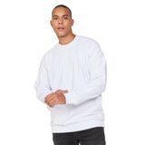 AC&Co / Altınyıldız Classics Standart Fit Normal Kesim İçi Polarlı Bisiklet Yaka Sweatshirt, Renk Beyaz, Beden XL