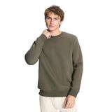 AC&Co / Altınyıldız Classics Standart Fit Normal Kesim İçi Polarlı Bisiklet Yaka Sweatshirt, Renk Haki, Beden M