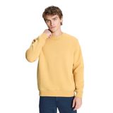 AC&Co / Altınyıldız Classics Standart Fit Normal Kesim İçi Polarlı Bisiklet Yaka Sweatshirt, Renk Hardal, Beden M
