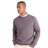 AC&Co / Altınyıldız Classics Standart Fit Normal Kesim İçi Polarlı Bisiklet Yaka Sweatshirt, Renk Koyu Gri, Beden S