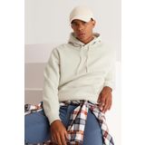 AC&Co / Altınyıldız Classics Standart Fit Pamuklu Kapüşonlu Sweatshirt, Renk Bej, Beden S