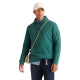 AC&Co / Altınyıldız Classics Standart Fit Pamuklu Kapüşonlu Sweatshirt, Renk Koyu Yeşil, Beden S