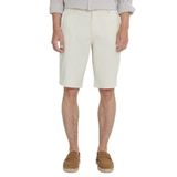 AC&Co/Altınyıldız Classics Comfort Fit Rahat Kesim%100 Pamuk Çizgili Yan Cep Şort, Renk Gri Ekru, Beden 2XL