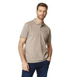AC&Co/Altınyıldız Classics Erkek Çekmeyen Pamuklu Kumaş Regular Fit Rahat Kesim Nefti-beyaz Kıvrılmaz Polo Yaka Cepli Tişört, NEFTI-BEYAZ, 5XL