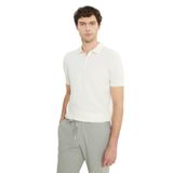 AC&Co/Altınyıldız Classics Erkek Ekru%100 Pamuk Standart Fit Normal Kesim Polo Yaka Triko Tişört, Ekru, M