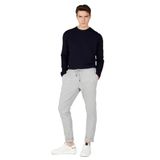 AC&Co/Altınyıldız Classics-Erkek Gri Slim Fit Rahat Kesim Beli Bağlamalı Yan Cepli Jogger Pantolon (Gri / 52)