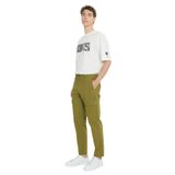 AC&Co/Altınyıldız Classics Erkek Haki Comfort Fit Rahat Kesim Pamuklu Esnek Yan Cepli Kargo Pantolon, Haki, 52