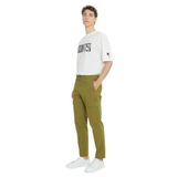 AC&Co/Altınyıldız Classics Erkek Haki Comfort Fit Rahat Kesim Pamuklu Esnek Yan Cepli Kargo Pantolon, Haki, 56