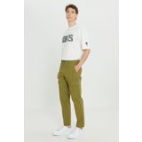 AC&Co/Altınyıldız Classics Erkek Haki Comfort Fit Rahat Kesim Pamuklu Esnek Yan Cepli Kargo Pantolon, Haki, 58