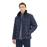 AC&Co/Altınyıldız Classics Erkek Lacivert Sıcak Tutan Elyaf Dolgulu Standart Fit Normal Kesim Dik Yaka Yan Cepli Şişme Mont, LAC, S