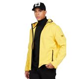 AC&Co/Altınyıldız Classics-Erkek Sarı Standart Fit Normal Kesim Dik Yaka Softshell Mont (Sarı/S)