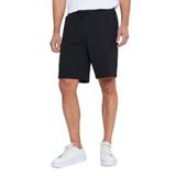 AC&Co/Altınyıldız Classics Erkek Siyah Pamuklu Standart Fit Normal Kesim Beli Bağlamalı Yan Cepli Örme Şort, Siyah, L