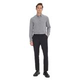 AC&Co/Altınyıldız Classics Erkek Siyah Slim Fit Dar Kesim Esnek Klasik Pantolon, Siyah, 54