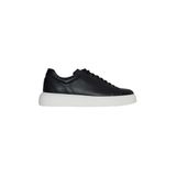 AC&Co/Altınyıldız Classics Erkek Siyah%100 Deri Rahat Taban Esnek Sneaker Ayakkabı, Siyah, 41