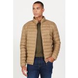 AC&Co/Altınyıldız Classics Erkek Vizon Standart Fit Normal Kesim Dik Yaka Mont, Vizon, L