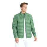 AC&Co/Altınyıldız Classics Erkek Yeşil Sıcak Tutan Standart Fit Normal Kesim Dik Yaka Yan Cepli Mont, Yeşil, S